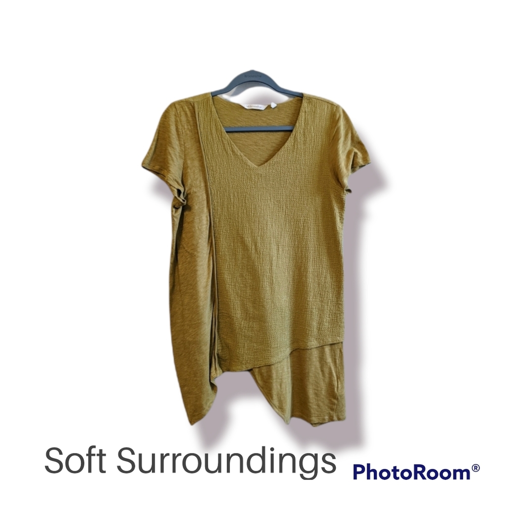 Soft Surroundings Short sleeve Tunic XS NWOT